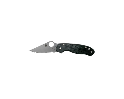 Ніж Spyderco Para 3 FRN Black серрейтор (C223SBK)