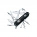 Ніж Victorinox Huntsman Ukraine Black "Тризуб" (1.3713.3_T0010u)