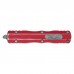 Ніж Microtech Dirac Double Edge Stonewash Distressed Red (225-10DRD)