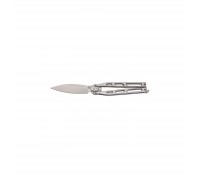 Нож Artisan Kinetic Balisong Small, D2, Steel Silver (1823PLS-SW)