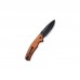 Ніж Sencut Slashkin Black Blade Wood (S20066-4)