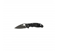 Ніж Spyderco Manix 2 Black Blade, BD1 (C101PBBK2)