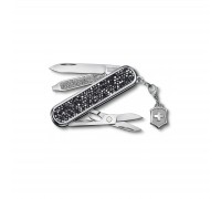 Ніж Victorinox Classic SD Brilliant Crystal + брелок-лого (0.6221.35)