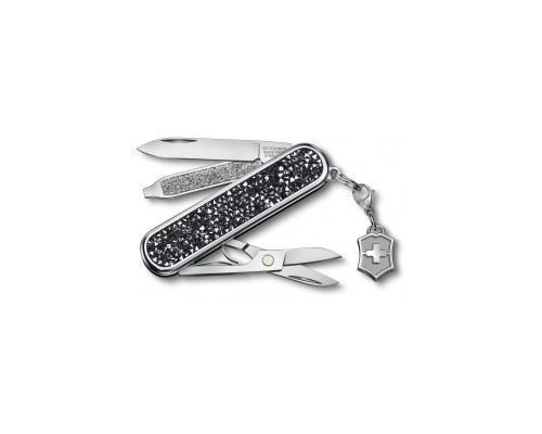 Ніж Victorinox Classic SD Brilliant Crystal + брелок-лого (0.6221.35)