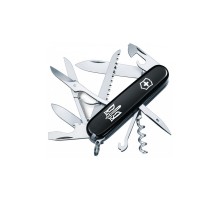 Ніж Victorinox Huntsman Ukraine Black "Тризуб ОУН" (1.3713.3_T0300u)