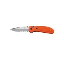 Ніж Benchmade "Pardue Griptilian" Plain + Serrator, Orange (551S-ORG)