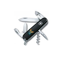 Ніж Victorinox Spartan Ukraine Black "Янгол ЗСУ" (1.3603.3_T1061u)