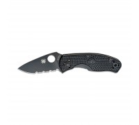 Ніж Spyderco Persistence FRN Black Blade напівсеррейтор (C136PSBBK)