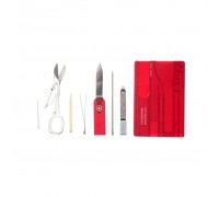 Ніж Victorinox SwissCard Transparent Red (0.7100.T)