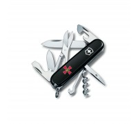 Ніж Victorinox Climber Army Black "Емблема ВСУ" (1.3703.3_W0010u)