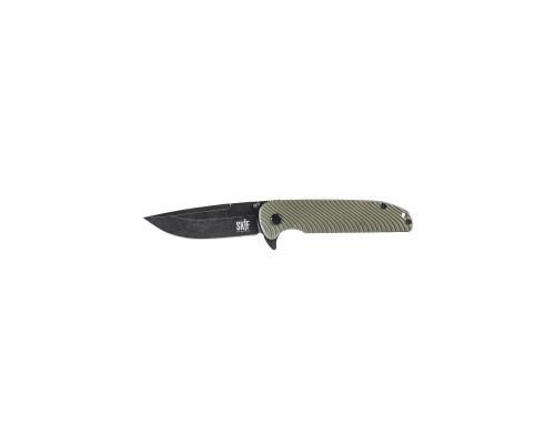Нож SKIF Bulldog G-10/Black SW green (733F)