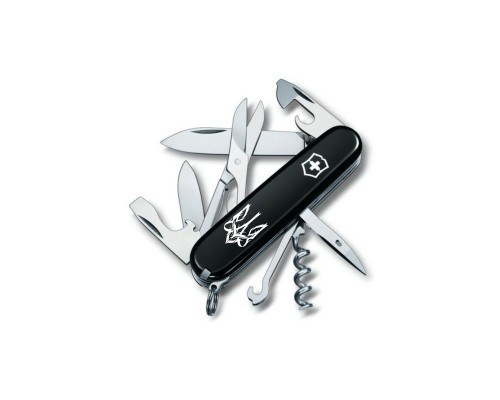 Ніж Victorinox Climber Ukraine Тризуб готичний (1.3703.3_T0630u)