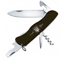 Ніж Victorinox Nomad Ukraine Matt Black (0.8353.3R8)