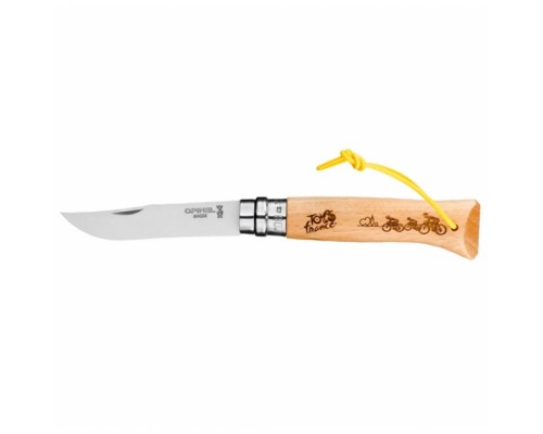 Нож Opinel 8 VRI Tour de France 2020 Engraved (002396)