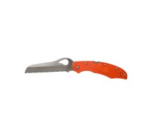 Ніж Spyderco Byrd Large Rescue 2, серрейтор, orange (BY17SOR2)