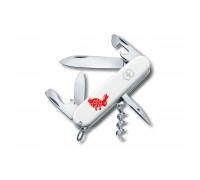 Ніж Victorinox Spartan Zodiac White "Бенгальський Кролик" Red (1.3603.7_Z2061u)