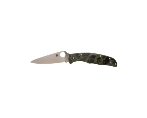 Ніж Spyderco Endura 4 Flat Ground, camo (C10ZFPGR)