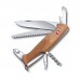 Ніж Victorinox Ranger Wood 55,130мм, орех, коробка (0.9561.63)