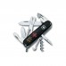 Ніж Victorinox Climber Army Чорний Емблема ЗСУ + Тризуб ЗСУ (1.3703.3_W1015u)