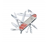 Ніж Victorinox Huntsman Ukraine White "Вишиванка" (1.3713.7_T0051r)