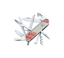 Ніж Victorinox Huntsman Ukraine White "Вишиванка" (1.3713.7_T0051r)