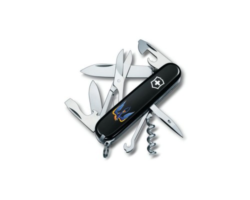 Ніж Victorinox Climber Ukraine Тризуб-Ластівка (1.3703.3_T1230u)