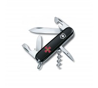 Ніж Victorinox Spartan Army Black "Емблема ЗСУ" (1.3603.3_W0010u)