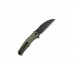 Ніж Sencut Watauga Blackwash Green Micarta (S21011-2)