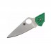 Ніж Spyderco Delica 4 Flat Ground ACX 390 Green (C11FPGR)