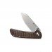 Ніж Sencut Fritch Stonewash Brown Micarta (S22014-3)