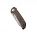 Ніж Sencut Fritch Stonewash Brown Micarta (S22014-3)