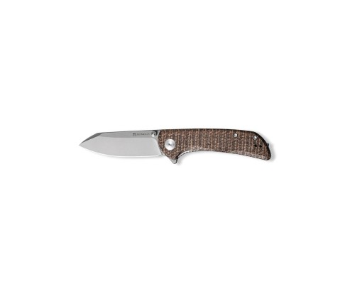 Ніж Sencut Fritch Stonewash Brown Micarta (S22014-3)