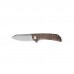 Ніж Sencut Fritch Stonewash Brown Micarta (S22014-3)