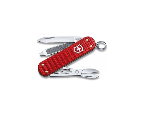 Ніж Victorinox Classic SD Precious Alox Iconic Red (0.6221.401G)