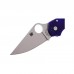 Ніж Spyderco Para 3 G10 S110V Dark Blue (C223GPDBL)