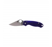 Ніж Spyderco Para 3 G10 S110V Dark Blue (C223GPDBL)