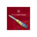 Ніж Victorinox Climber Army Чорний Літак + Емблема ПС ЗСУ (1.3703.3_W3040p)