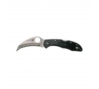 Ніж Spyderco Tasman Salt 2 Serrator Black (C106SBK2)