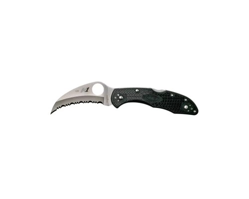 Ніж Spyderco Tasman Salt 2 Serrator Black (C106SBK2)