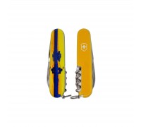 Ніж Victorinox Huntsman Ukraine 91 мм Марка з трактором (1.3713.3_T3110p)