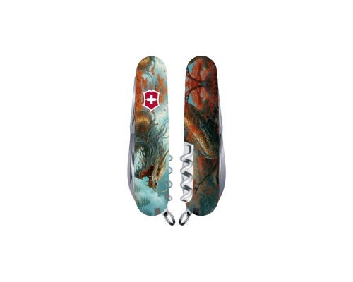 Ніж Victorinox Huntsman Zodiac 91 мм Бойовий дракон (1.3713.7_Z3230p)