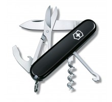 Ніж Victorinox Compact 91 мм Чорний (1.3405.3)