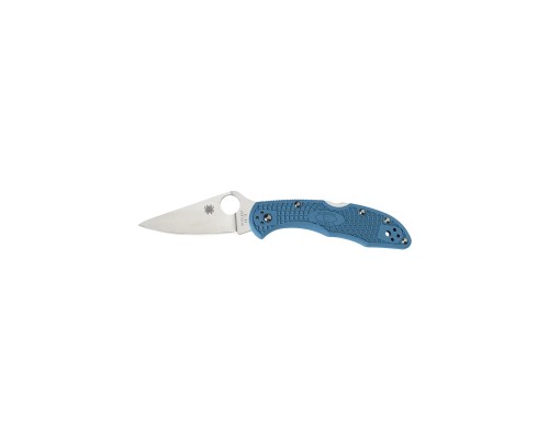 Ніж Spyderco Delica 4 Flat Ground Blue (C11FPBL)