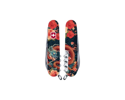 Ніж Victorinox Huntsman Zodiac 91 мм Китайський дракон (1.3713_Z3200p)