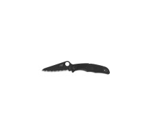 Ніж Spyderco Pacific Salt 2 Black Blade Serrator (C91SBBK2)