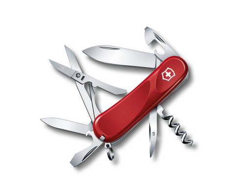 Ніж Victorinox Delemont, "Evolution 14", 85 мм, красный (2.3903.E)