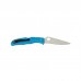 Ніж Spyderco Endura 4 Flat Ground, blue (C10FPBL)