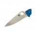 Ніж Spyderco Endura 4 Flat Ground, blue (C10FPBL)