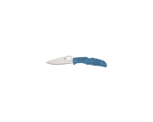 Ніж Spyderco Endura 4 Flat Ground, blue (C10FPBL)