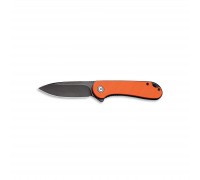 Ніж Civivi Elementum Orange G10 Black Blade (C907Y)